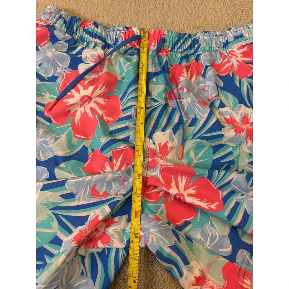 Vineyard Vines Chappy Swim Trunks Men Medium Floral  Multicolor 7